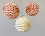PapaKit 16pc Dusty Rose & Rose Gold Party Decorations - Premium Tissue Paper Pom Poms, Honeycomb Balls & Accordion Lanterns - Elegant Backdrop for Weddings, Bridal Showers, Baby Showers & Birthdays - Image 5