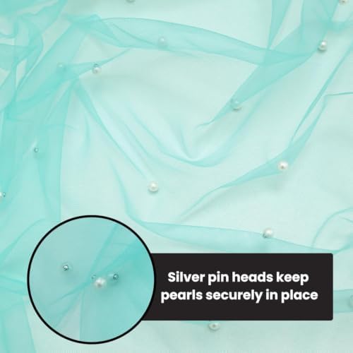 Artoid Mode 6-Pack Pearl Turquoise Gauze Table Runner 10FT Home Decor - Image 7