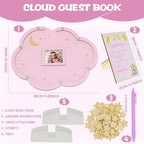 xiheer Baby Shower Guest Book Alternatives, Cloud Baby Shower Decorations - Image 2