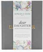 Duncan & Stone Dear Daughter Journal, Mom Memory Book, Gray, 230pg by DuncanStonePaperCo