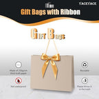 YACEYACE Gift Bags with Bow, 20Pack of Gift Bags Bulk, Ribbon and Card - Image 5