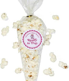 Set of 24 Popcorn Stickers | Popcorn Stickers | Personalized Wedding, Bridal Shower, Baby Shower or Party Favor Labels| Custom Labels | Popcorn Stickers by Handmade