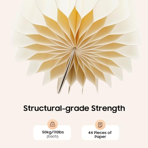 2PCS Cylinder Pedestal Stands for Party Table Cake Pedestal Stand for Parties Columns and Pillars Display for Parties Wedding Birthday Baby Shower Christmas Decorations Foldable Cardboard - Image 5