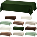 12 Pack Woodland Round Plastic Tablecloth (Woodland-Rectangle) by Unknown