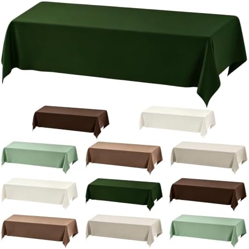 12 Pack Woodland Round Plastic Tablecloth (Woodland-Rectangle) by Unknown
