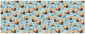 OTVEE 2 Rolls Birthday Wrapping Paper Roll - Red Pandas Pattern Design Gift Wrap Perfect for Weddings, Brides, Holidays, Baby Showers - 58 x 22.8 inches by OTVEE