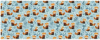 OTVEE 2 Rolls Birthday Wrapping Paper Roll - Red Pandas Pattern Design Gift Wrap Perfect for Weddings, Brides, Holidays, Baby Showers - 58 x 22.8 inches by OTVEE
