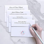 Winlyn 1000 Pcs White A2 Invitation Envelopes, Peel & Press Self Seal, 4 3/8 x 5 3/4 Square Flap, RSVP & Return Envelopes, 95lb. Paper, Perfect for Announcements, Greeting Cards, Letters - Image 5