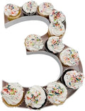 12" or Large 16" Reusable Durable Plastic Charcuterie Fillable Number Boxes Letter Boxes for Birthday Party Anniversary Charcuterie Tray (3-16" Size) by CustomDesign