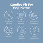 Homesick Scented Candles for Home (New Grad) - 13.75 oz Long-Lasting Soy Wax Jar Candle for Women & Men for All Occasions, 60-80 Hours Burn Time - Notes of Jasmine, Rosemary, Gardenia & Vanilla - Image 5