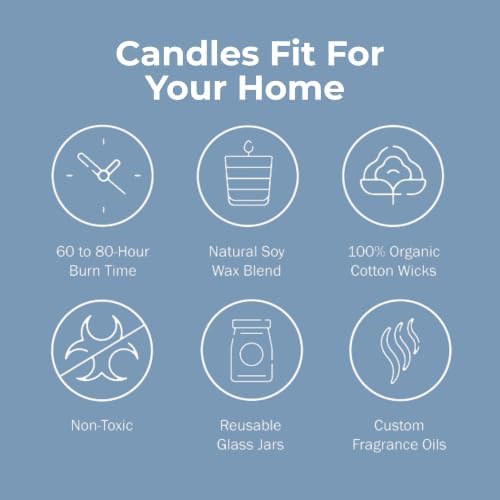 Homesick Scented Candles for Home (New Grad) - 13.75 oz Long-Lasting Soy Wax Jar Candle for Women & Men for All Occasions, 60-80 Hours Burn Time - Notes of Jasmine, Rosemary, Gardenia & Vanilla - Image 5