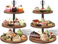 Cupcake Stand,3Tier Round Rustic Cupcake Stand Holds 50Cupcakes by Unknown