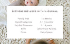 Promptly Journals, A Complete Childhood History: From Pregnancy to 18 Years Old (Powdered Lilac, Purple, Leatherette) | Baby Book and Pregnancy Journal | Baby Memory Book - Image 5