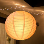 Glooglitter 5 Pcs 30 Inch White Paper Lanterns Large Paper Lamp - Image 3