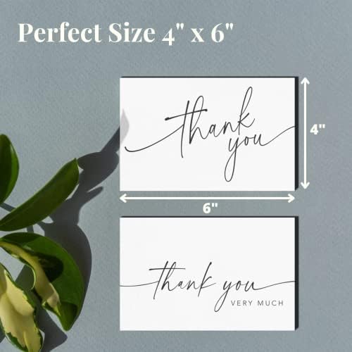 Paper Play Thank You Cards Bundle | 120 Pack with Envelopes - Image 4