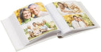 Personalized Photo Album, Custom Engraved Picture Album, Holds 200 4" x 6" Photos, Leatherette and Laser Engraved Scrapbook, Wedding Initials and Last Name, Black - Image 3
