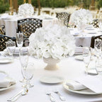 11.81 Inch White Hydrangea Flower Balls for Centerpieces - Image 4