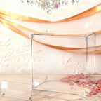 Clear Acrylic Card Box with Slot, Large Blank DIY Card Box for Cards, Envelopes & Money, Transparent Acrylic Box for Wedding, Birthday, Graduation, Baby Shower, Party & Fundraiser - Image 4