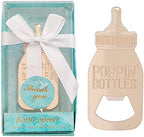 24 Pack Baby Bottle Bottle Openers for Baby Shower Favors Gifts, Bridal Baby Shower Decorations Souvenirs, Poppin Bottles Openers with Exquisite Gifts Box Used for Baby Party (Blue-Baby Bottle) - Image 7