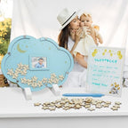 xiheer Baby Shower Guest Book Alternatives, Cloud Baby Shower Decorations - Image 5