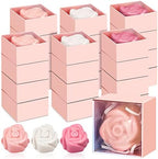 Loopeer 24 Pcs Rose Flower Soap Favors Bridal Shower Scented Guest Gift by Loopeer
