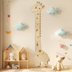 Personalized Name Kids Growth Chart For Wall, Cute Giraffe Wooden Height Chart, Nursery Room Decor, Wall Measurement For Kids, Growth Ruler For Children - Image 2
