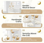 Swan Baby Crib Mobile Boho Nursery Decor for Boys and Girls - Image 5
