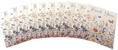 Thank You Wildflowers and Butterflies Seed Packets for Guests - Party Favors for Wedding, Bridal Shower, Baby Shower or Sprinkle, Birthday - Gender Neutral - Already Filled - Pack of 20 - Image 2