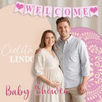 Mindsoft 2 Pcs Cielito Lindo Arch Cover, Pink, 6ft 7.2ft - Image 4