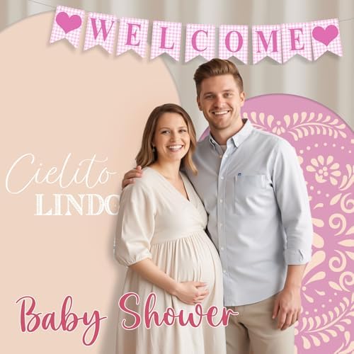 Mindsoft 2 Pcs Cielito Lindo Arch Cover, Pink, 6ft 7.2ft - Image 4