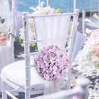 Lilac Hydrangea Flower Balls for Centerpieces - 12 PCS - Image 6