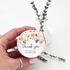 Custom Candles, Personalized Candles White and Pink Roses, Bulk Candles, Candle Favors, Candle Wedding Favors (Set of 10) (White Tin) - Image 5
