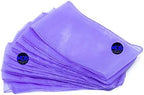 MDS Pack of 100 Organza Chair Sashes for Wedding & Event Décor – Lavander - Image 5
