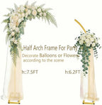 Square Balloon Arch Stand 6.6FT Metal Party Backdrop Stand 2-in-1 Dual-use - Image 3