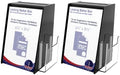 Marketing Holders 2 Pack 5.75” x 5.5" x 8.75" Locking Ballot Box Black Acrylic with 5.5" x 8.5" Slide in Header Sign Holder and 4" Form Pocket Countertop Donation Bin by MarketingHolders