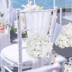 White Hydrangea Flower Balls for Centerpieces - 12 PCS - Image 6