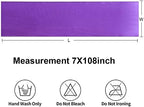 50 Pack Purple Chair Sashes, Gankar Satin Purple Chair Bows Ribbons for Wedding Folding Chairs Birthdy Party Decor, Satin Ties for Banquet Chairs - Image 5