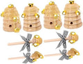 STOBAZA 1 Set Honey Bee Ornament: Honeycomb Party Decorations Bee Centerpieces Beehive for Bee-Themed Birthday Baby Shower Holiday for Home Commercial Use by EaseLiving