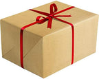 Jillson Roberts Gift Wrapping Paper, 2-Sided Kraft Red & Gold (8 Rolls 5ft x 30in) - Image 3