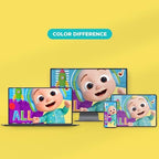 EGD JJ Cocomelon Picture Frame I Acrylic Art Decorations for Kids Bedroom I CoComelon Acrylic Frame I Wall Decor for Boy & Girl I Wooden Stand for Wall Support (Wide 16"x 24" Height) - Image 3