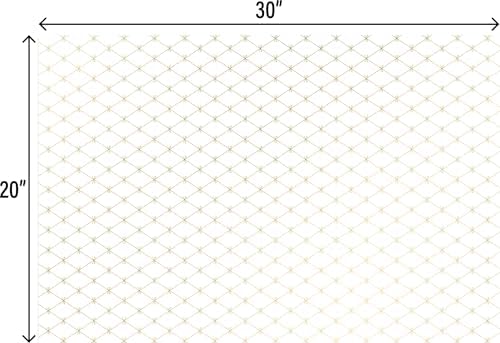 Jillson & Roberts Printed Unfolded Gift Tissue 20" x 30", Beautiful Bows, 240 Sheets - Image 3