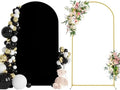 Wokceer 7.2FT Arch Backdrop Stand and Cover Set,Arch Stand with Black Cover by Wokceer