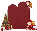 Red 7.2 6.6 ft Arch Backdrop Cover Arch Covers Arch Backdrop Cover by SUKAIKEQA
