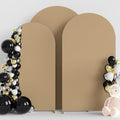 Wokceer Arch Backdrop Cover Khaki Arch Covers Stretchy 7.2FT,6.6FT,6FT by Wokceer