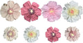 8 Pcs 31.5", 20" Pinky Giant Paper Flower Boho Large Tissue Paper Flower for Wall Big Pink Pom Pom Floral Decorations for Wall Wedding Bridal Shower Baby Shower Tea Party Nursery Birthday Decor by Unknown