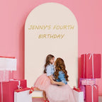Neatsure Arch Backdrop Stand and Cover Set, 7.2FT Metal Photo Balloon Arch Backdrop Stand for Wedding Birthday Party Baby Shower Ceremony Graduation Decoration, Beige - Image 6