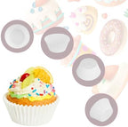 5500 Pcs White Cupcake Liners 1.96 Inch Bulk Paper Muffin Liners Baking Paper Cupcake Wrappers for Wedding Birthday Party - Image 5