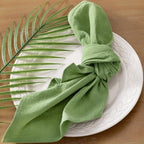 Cloth Napkins Fall Washable Reusable Linen Wedding Party Home Table Decor - Image 2