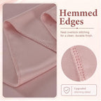 10ftx10ft Wrinkle Free Dusty Pink Backdrop Curtains for Parties, Silky Polyester Photo Backdrop Drapes 2 Panels 5x10ft Back Drop Cloth for Wedding Birthday Baby Shower Photography Background - Image 4
