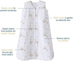 HALO SleepSack, 100% Cotton Wearable Blanket, Swaddle Transition Sleeping Bag, TOG 0.5 - Image 2
